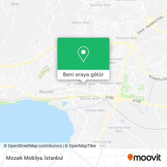 Mozaik Mobilya harita