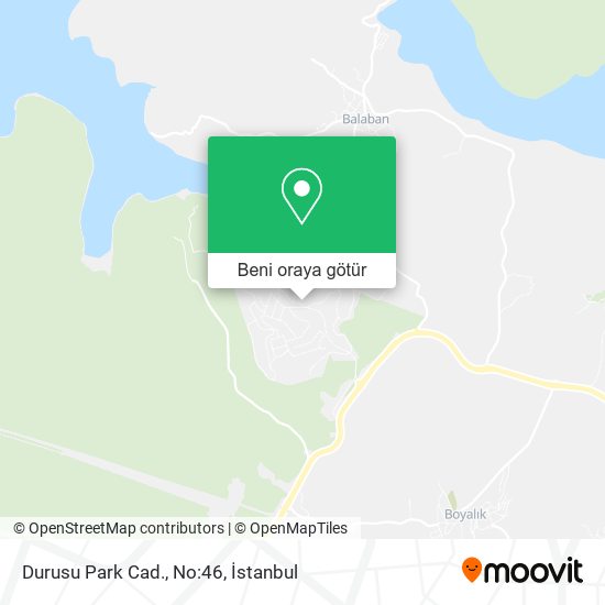 Durusu Park Cad., No:46 harita