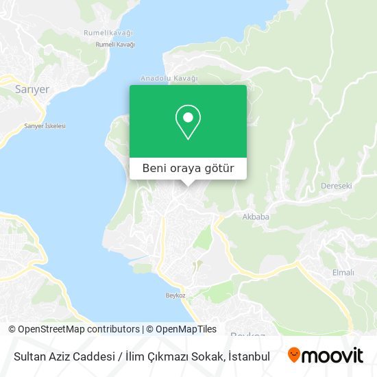 Sultan Aziz Caddesi / İlim Çıkmazı Sokak harita