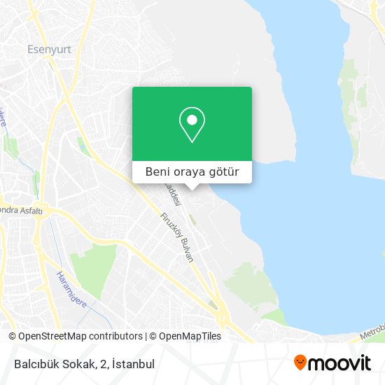 Balcıbük Sokak, 2 harita