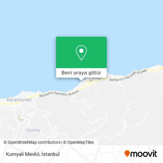 Kumyali Mevkii harita