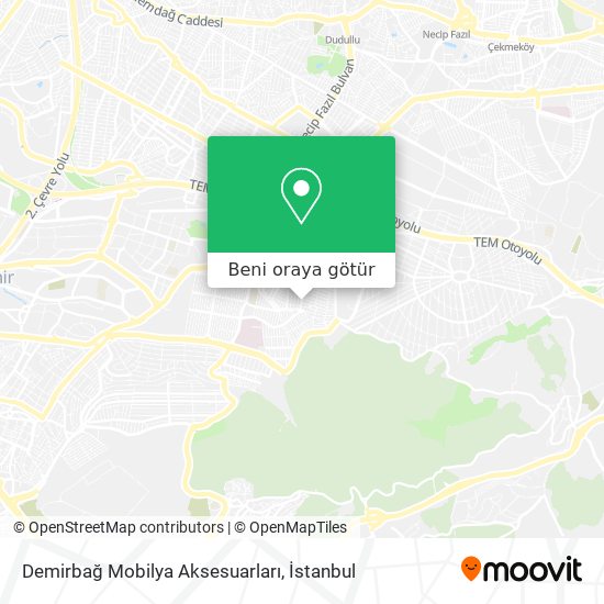 Demirbağ Mobilya Aksesuarları harita