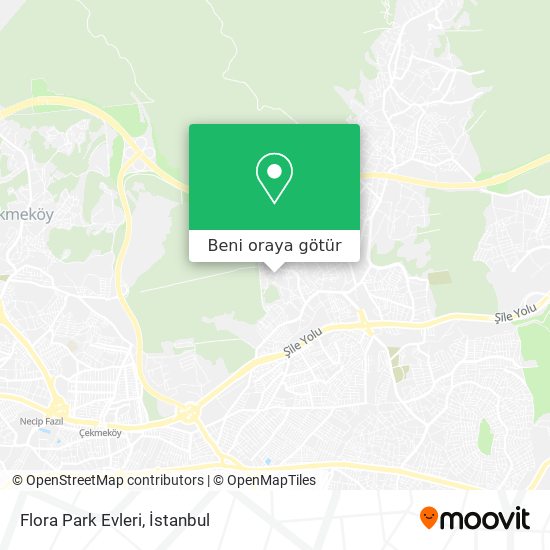 Flora Park Evleri harita