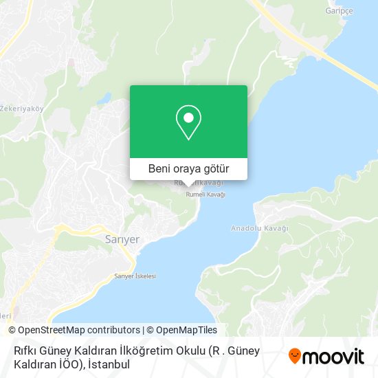 Rıfkı Güney Kaldıran İlköğretim Okulu (R . Güney Kaldıran İÖO) harita