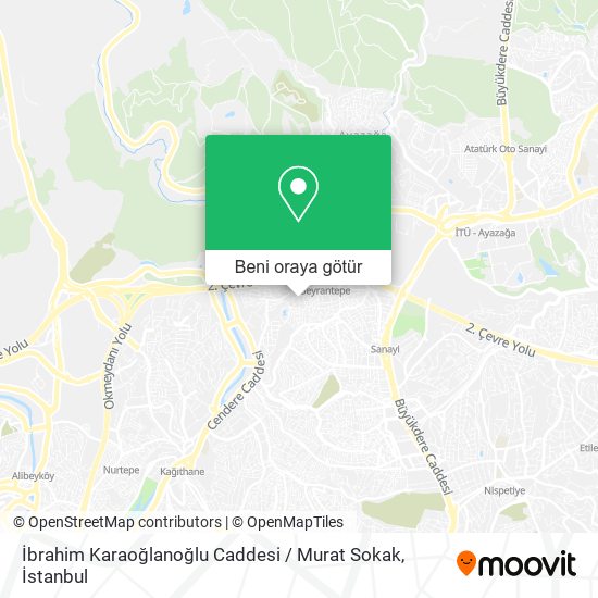 İbrahim Karaoğlanoğlu Caddesi / Murat Sokak harita