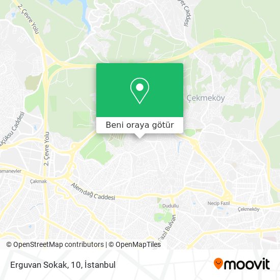 Erguvan Sokak, 10 harita