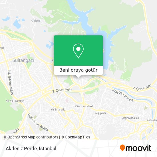 Akdeniz Perde harita