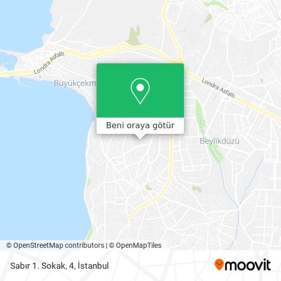 Sabır 1. Sokak, 4 harita