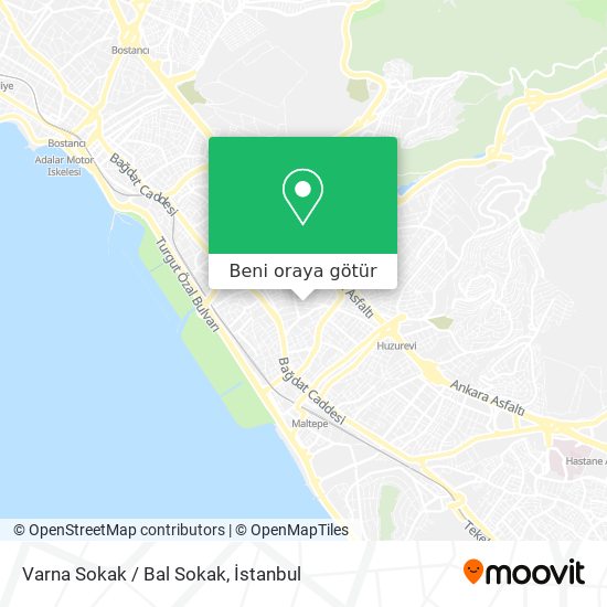 Varna Sokak / Bal Sokak harita