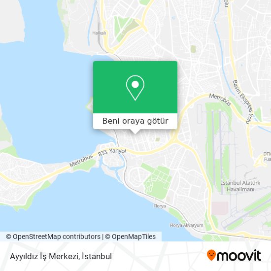 Ayyıldız İş Merkezi harita