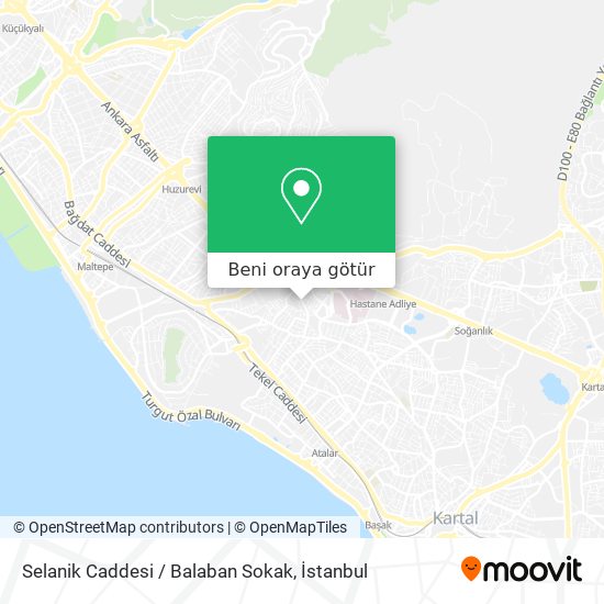 Selanik Caddesi / Balaban Sokak harita