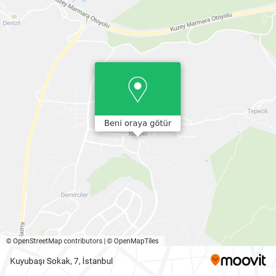Kuyubaşı Sokak, 7 harita
