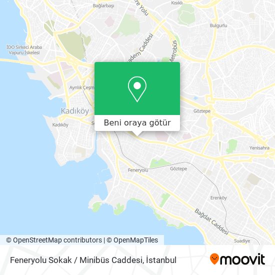 Feneryolu Sokak / Minibüs Caddesi harita