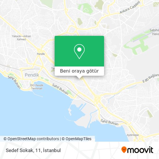 Sedef Sokak, 11 harita