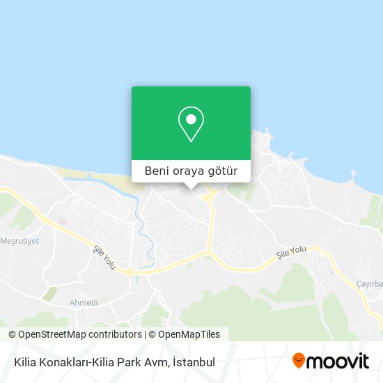 Kilia Konakları-Kilia Park Avm harita