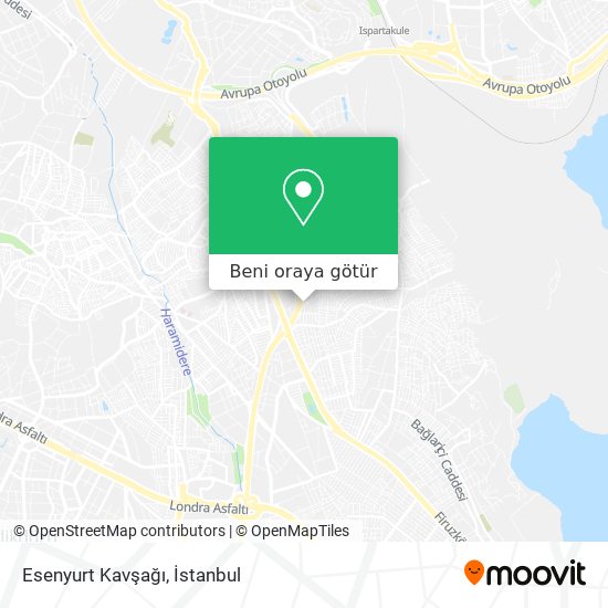 Esenyurt Kavşağı harita