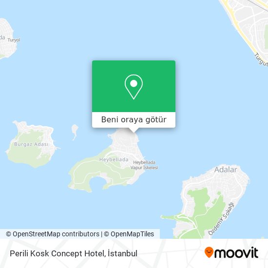 Perili Kosk Concept Hotel harita
