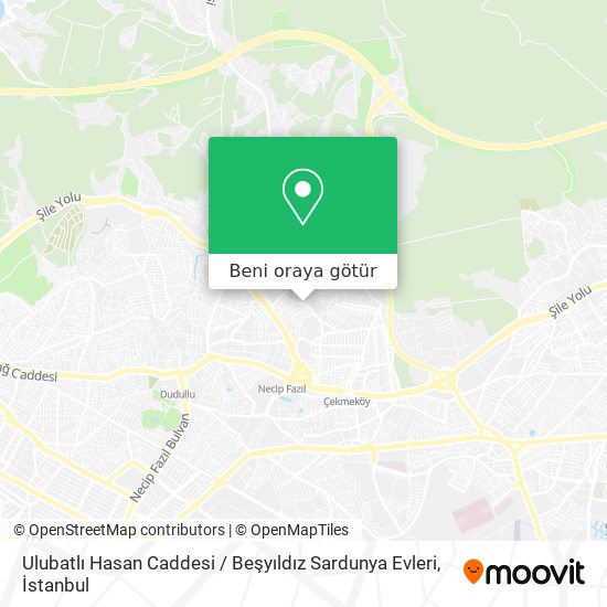 Ulubatlı Hasan Caddesi / Beşyıldız Sardunya Evleri harita