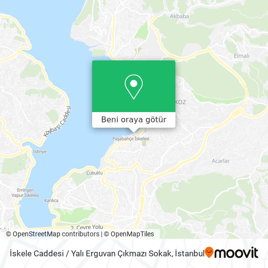 İskele Caddesi / Yalı Erguvan Çıkmazı Sokak harita