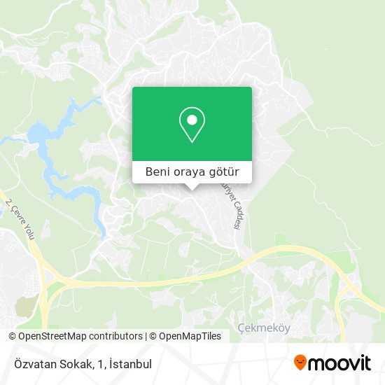 Özvatan Sokak, 1 harita