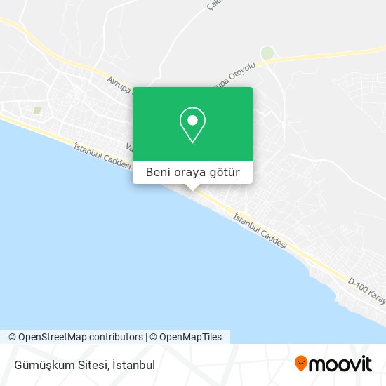Gümüşkum Sitesi harita