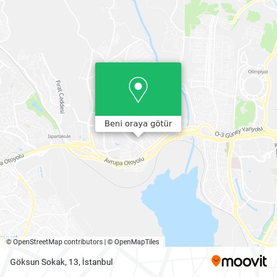 Göksun Sokak, 13 harita
