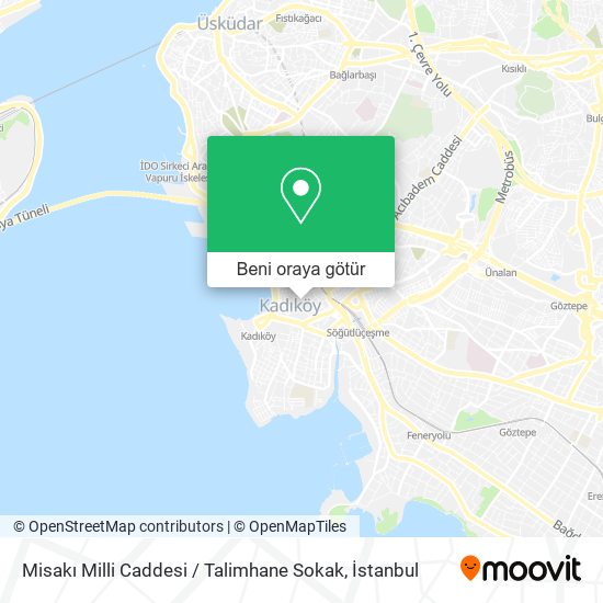 Misakı Milli Caddesi / Talimhane Sokak harita