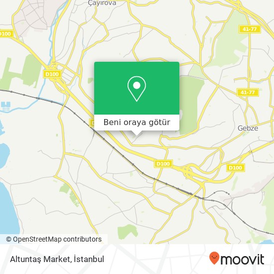 Altuntaş Market harita