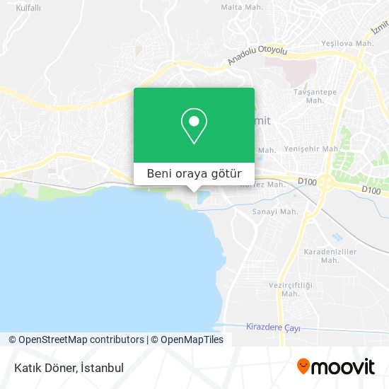 Katık Döner harita