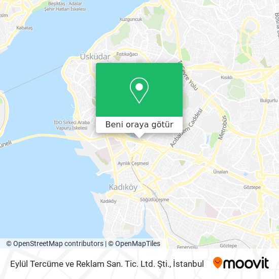 Eylül Tercüme ve Reklam San. Tic. Ltd. Şti. harita