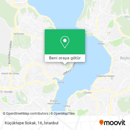 Küçüktepe Sokak, 16 harita