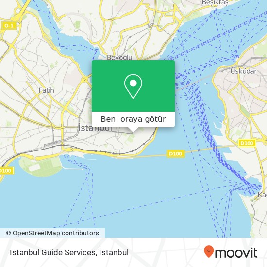 Istanbul Guide Services harita