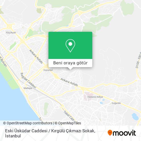 Eski Üsküdar Caddesi / Kırgülü Çıkmazı Sokak harita