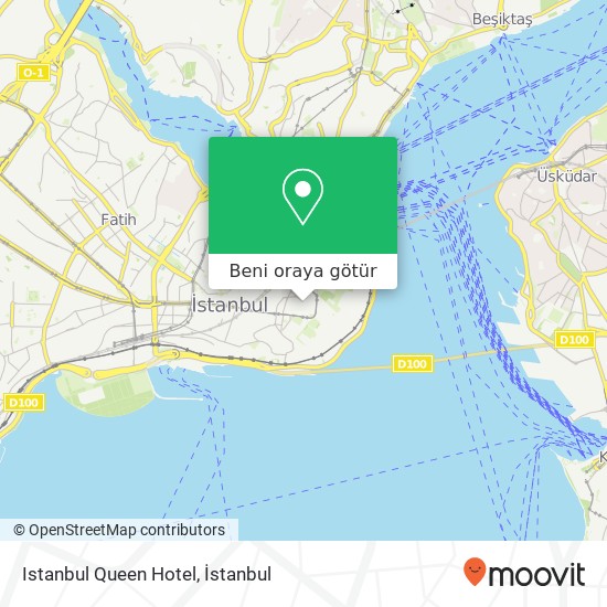 Istanbul Queen Hotel harita