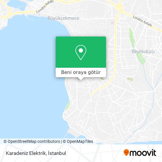 Karadeniz Elektrik harita