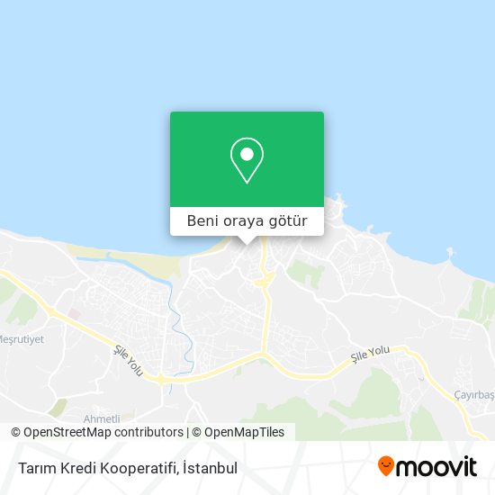 Tarım Kredi Kooperatifi harita