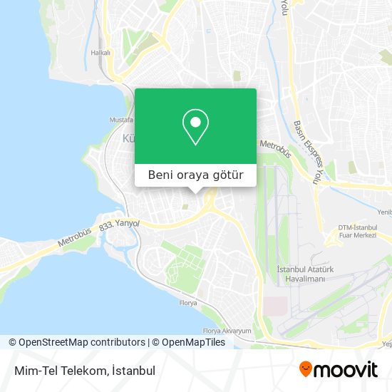 Mim-Tel Telekom harita