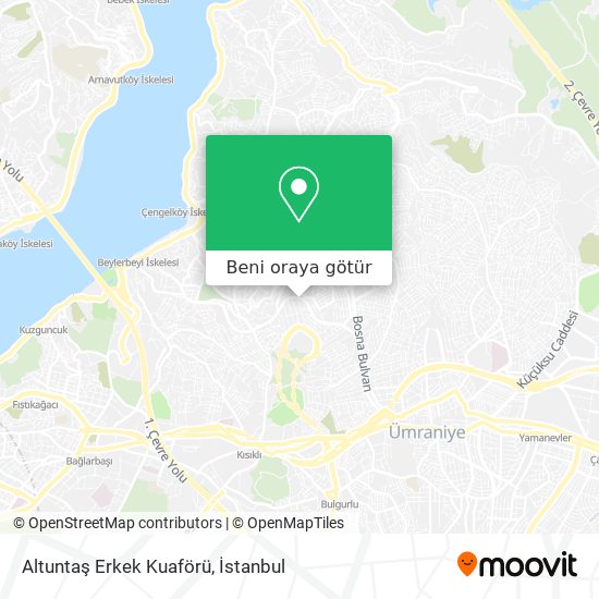 Altuntaş Erkek Kuaförü harita