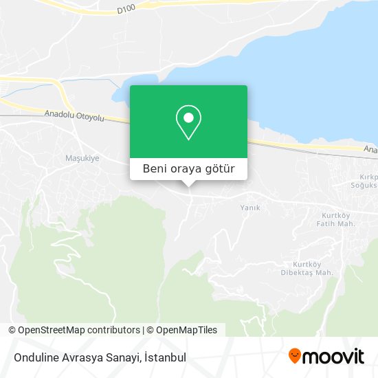 Onduline Avrasya Sanayi harita