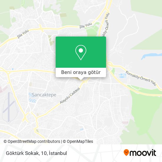 Göktürk Sokak, 10 harita