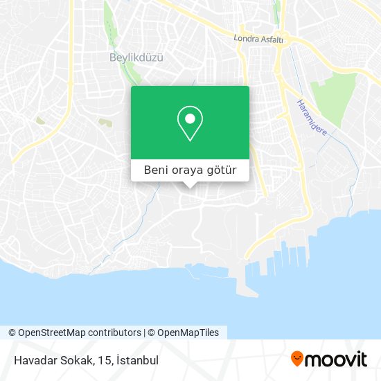 Havadar Sokak, 15 harita