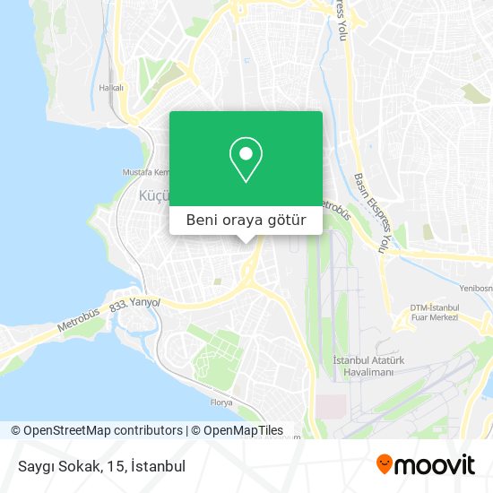 Saygı Sokak, 15 harita