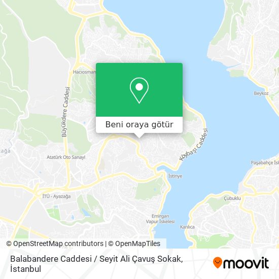 Balabandere Caddesi / Seyit Ali Çavuş Sokak harita