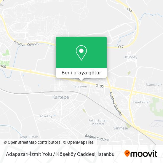 Adapazarı-İzmit Yolu / Köşeköy Caddesi harita