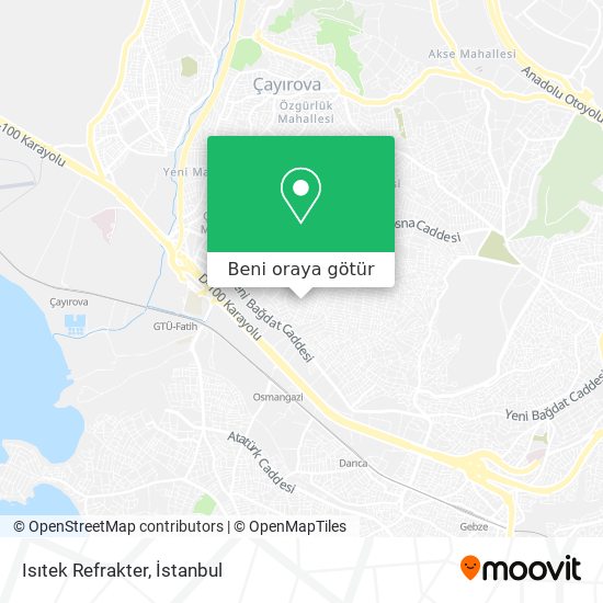 Isıtek Refrakter harita