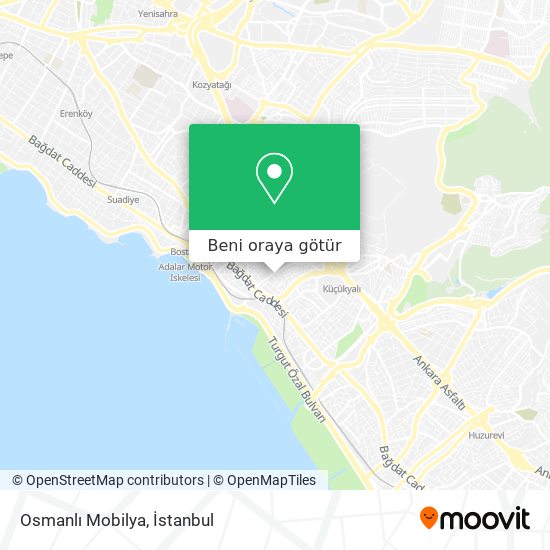 Osmanlı Mobilya harita