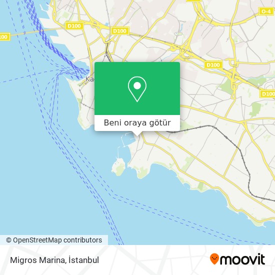Migros Marina harita