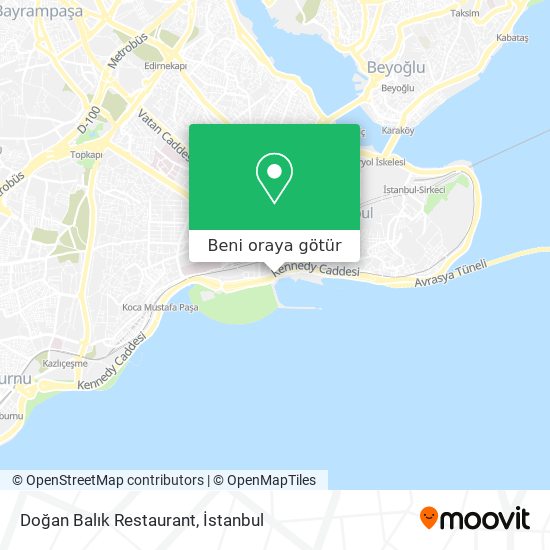 Doğan Balık Restaurant harita
