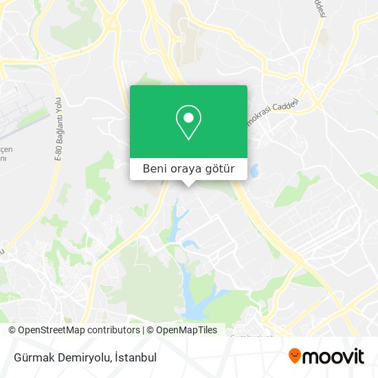 Gürmak Demiryolu harita