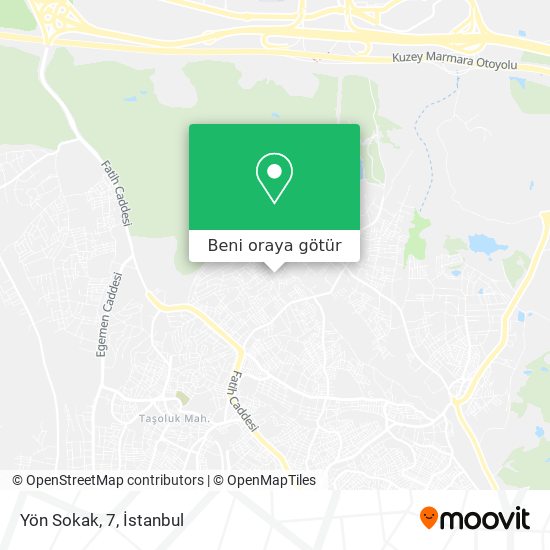 Yön Sokak, 7 harita
